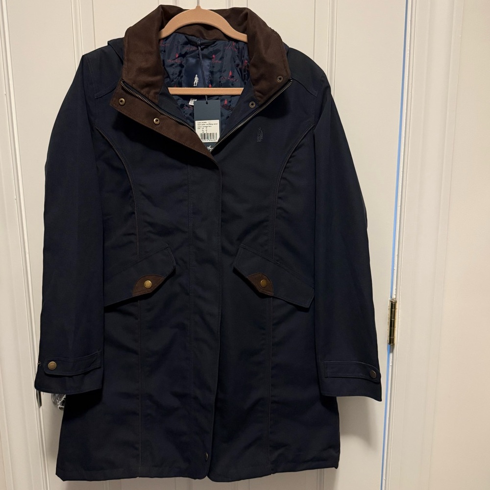 Jack Murphy Navy Blue Barbour Jacket - NWT - Picture 7 of 14
